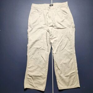 Ralph Lauren Polo Jeans Co. Mens 36x29 Cream Painter Pants Y2K Vtg 100% Cotton